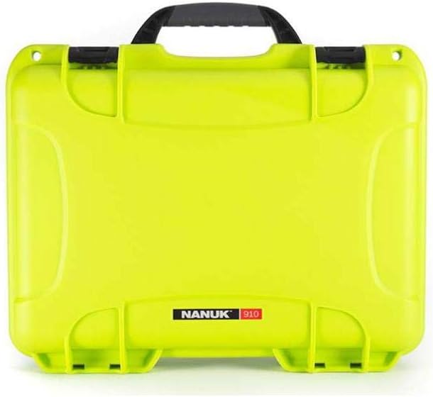 Nanuk 910 Waterproof Hard Case Empty - Lime