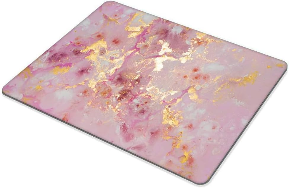 Rose Gold Marble Mouse pad Customized Mousepad Non-Slip Rubber Base Mouse Pads for Computers Laptop Office Desk Accessories Mouse pad