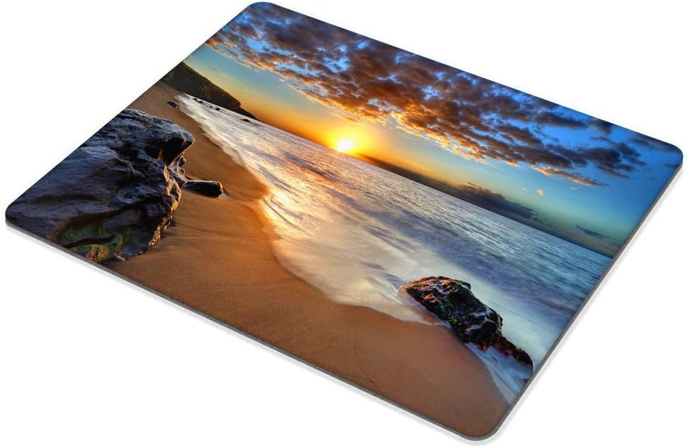 Beach Sunset Mouse pad Customized Mousepad Non-Slip Rubber Base Mouse Pads for Computers Laptop Office Desk Accessories Mouse pad