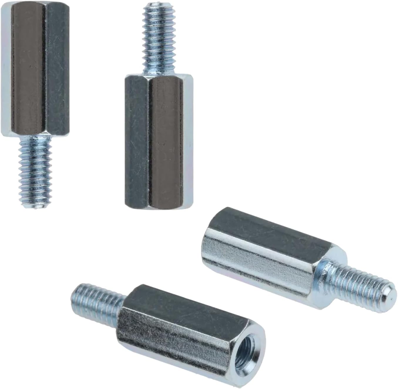 Kado Wall Mount Spacer Adapter Set for Desktop/Portable Monitor, 4pcs M4x14mm Hex Stainless Steel Standoff Spacer Screw Nut Bolt Motherboard Prototyping Accessories for PCB, Computer & Circuit Board