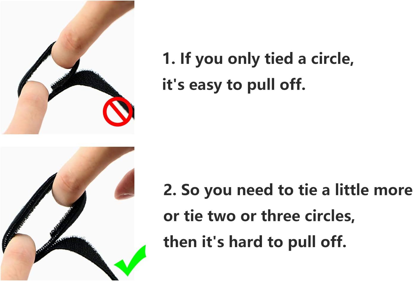 Reusable Fastening Tape Cable Ties 3/4 Inch Double Side Hook Roll (25 Yard, Yellow)