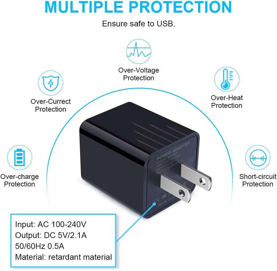 USB Charger for Samsung Galaxy S25 Ultra S24 FE A10E A50 A70 A80 S23 S22 S21 S20 S10E S9 A16 5G A15 A03s A04s A14 A13 A53 A54 A55 A51 A11 A21, Car Adapter, Wall Charger Plug Type C Fast Charging Cable