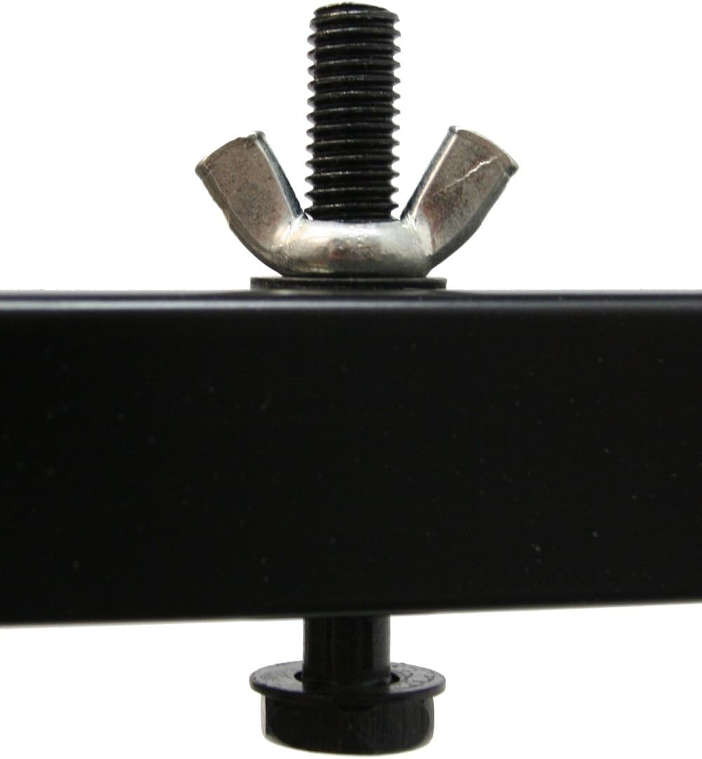 American Sound Connection ASC Pro Audio Mobile DJ Light Stand 6 Foot Height Lighting Multi Fixture T Bar Portable Tripod