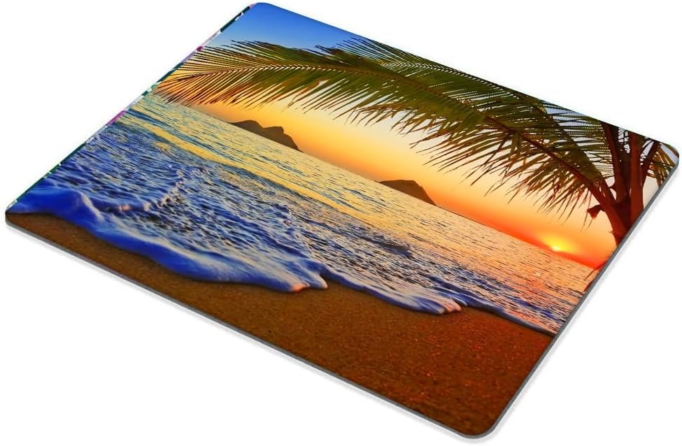 Pacific Sunrise at Lanikai Beach Mouse pad Customized Mousepad Non-Slip Rubber Base Mouse Pads for Computers Laptop Office Desk Accessories Mouse pad,