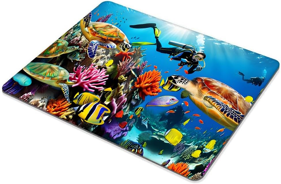 Marine Turtle Mouse pad Customized Mousepad Non-Slip Rubber Base Mouse Pads for Computers Laptop Office Desk Accessories Mouse pad