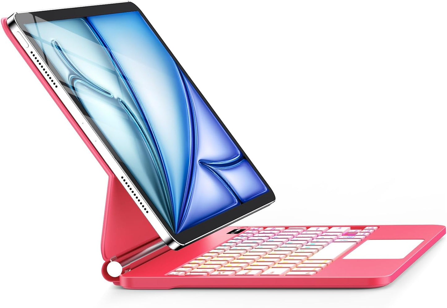 Keyboard Case for iPad Air 13 inch (M3 2025/M2, 2024),iPad Pro 12.9 inch (3/4/5/6th Gen),Magic-Style Magnetic – Floating Cantilever Stand – Backlit Keyboard Case with Multi-Touch Trackpad