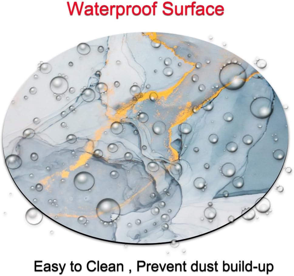 Modern Marbling Round Mouse pad Customized Mousepad Non-Slip Rubber Base Mouse Pads for Computers Laptop Office Desk Accessories Mouse pad