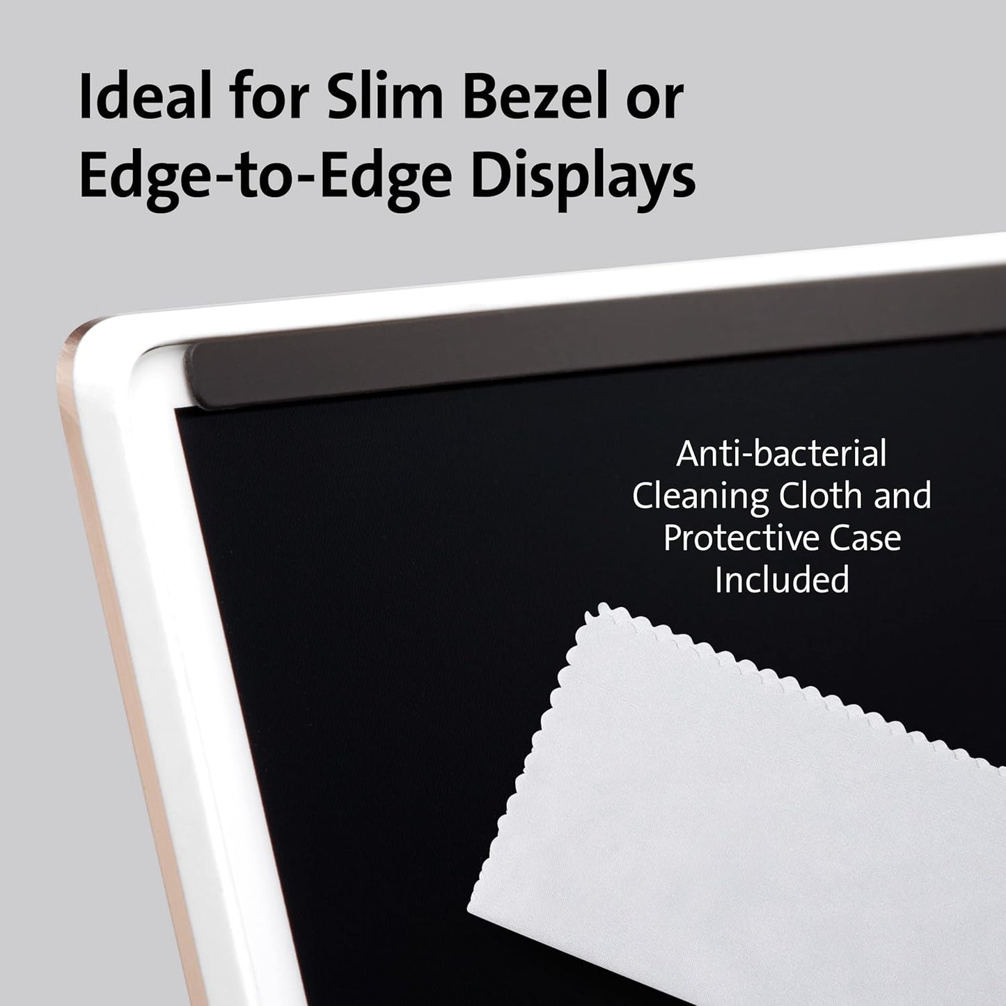 Kensington MagPro™ 13.3" (16:9) Magnetic Privacy Screen for Laptop, Removable 16:9 Laptop Privacy Filter, Anti-Glare, Blue Ray Reduction, Compatible with HP/Dell/Acer/Asus/Samsung/Lenovo (K58351WW)