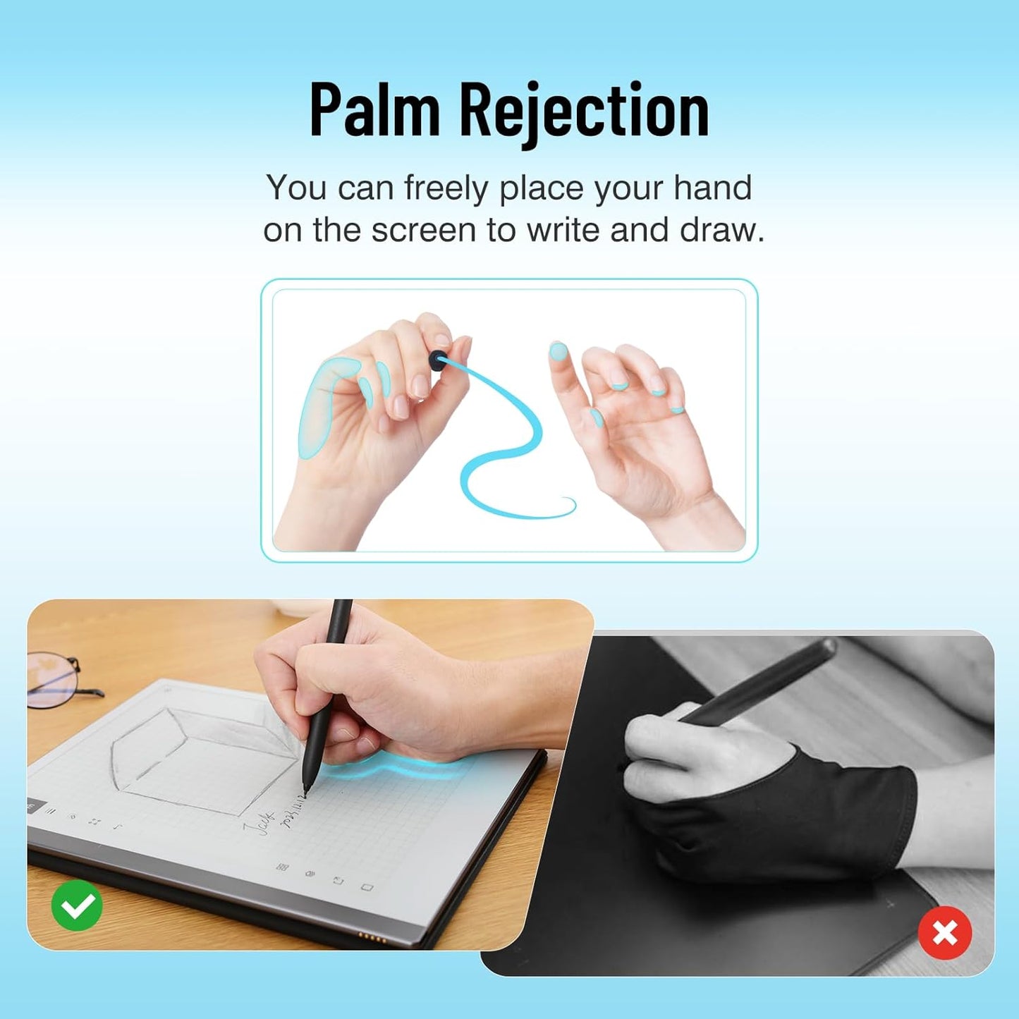 Magnetic Stylus Pen for Remarkable 2 Pen with Eraser, Digital Replacement Pen for Remarkable 2 Stylus Alternative Marker Plus, 4096 Pressure Sensitivity, Palm Rejection, Tilt Support with 5 Pen Tips