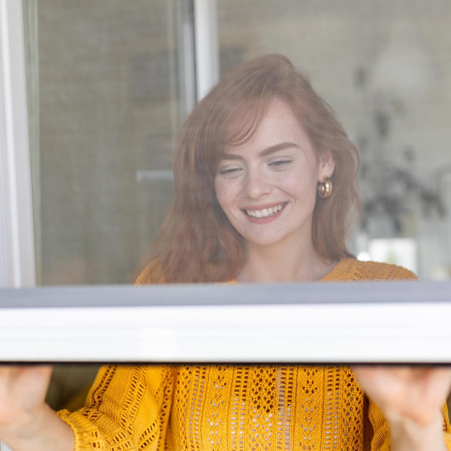 Screen Repair Kit, King&Charles 4 in 1 Screen Roller Tools with Bearing & Removal Hook & Clips(8 pcs) & Spline(32 ft) and User Manual, for Install/Replace Door Window Mesh