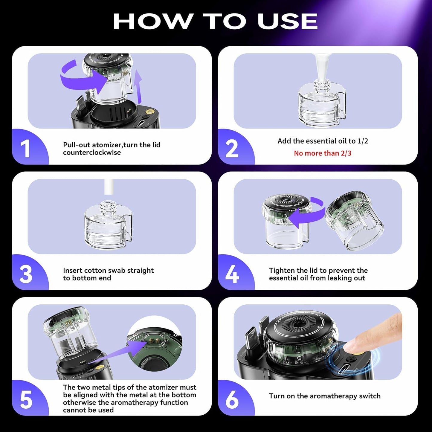 Retractable Car Charger with Aromatherapy and Starlight, 5 in 1 USB C Car Charger Adapter, 69W Fast Charging Cars Phone Chargers, Cars Air Freshener Compatible with iPhone 16 15 14 13 12 and Android