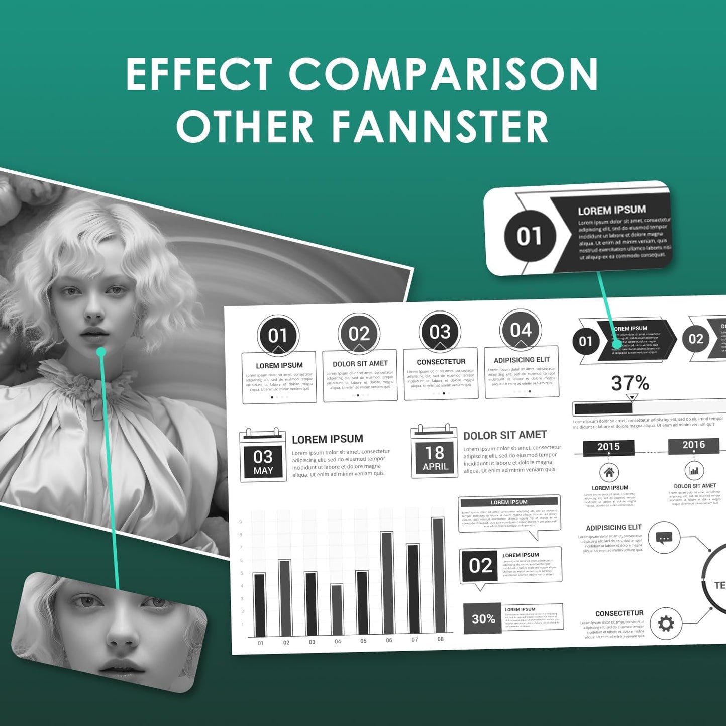 67XL Ink Cartridges Black Color Combo Pack Replacement for Ink 67 67XL 67XXL DeskJet 2755e 2755 2700e 2700 2734e 4155e Envy 6055e 6400 6000 Envy Pro 6458 Printer 1 Black