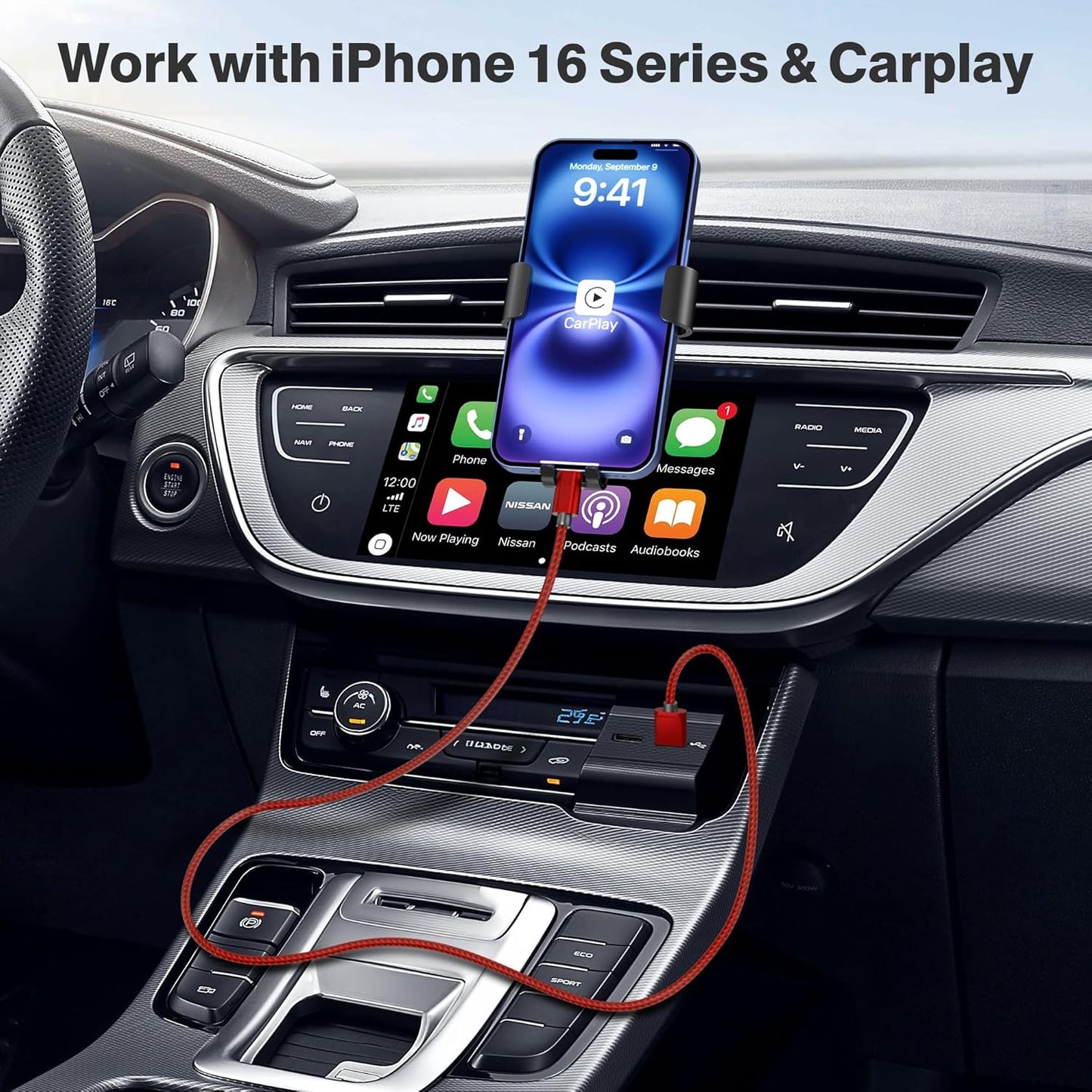 Elebase USB Type C Charger Cable 3 Pack 1.5/3.3/6.6FT,Car Charging Cord for iPhone 16 Pro Max Plus,Kindle Fire HD 7 2022 12th,10 9th 2019,8 10th 2020,Paperwhite 11th 2021,Samsung Galaxy S22 S23 S24