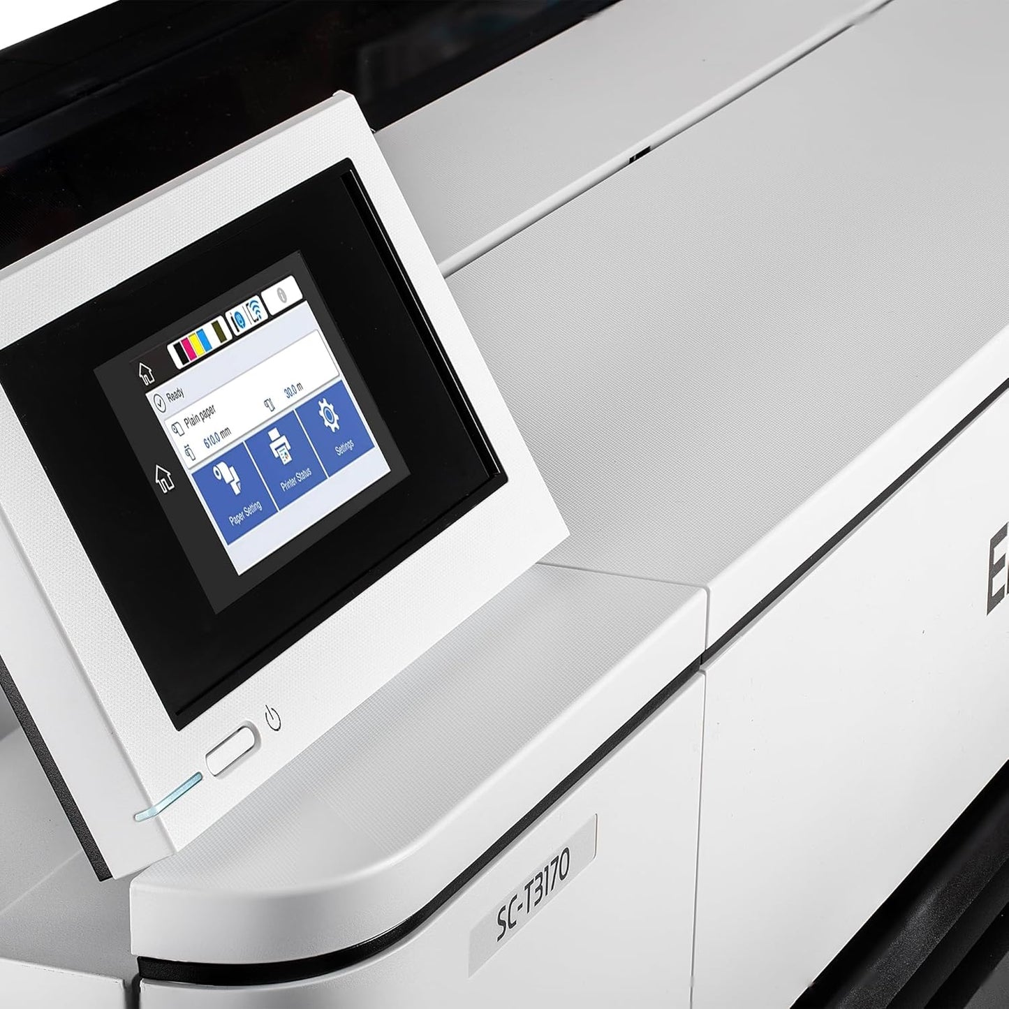 EPSON SureColor P900 17-inch Photo Printer (C11CH37201) Bundle with Ethernet Cable, USB Cable, Fiber Cloth