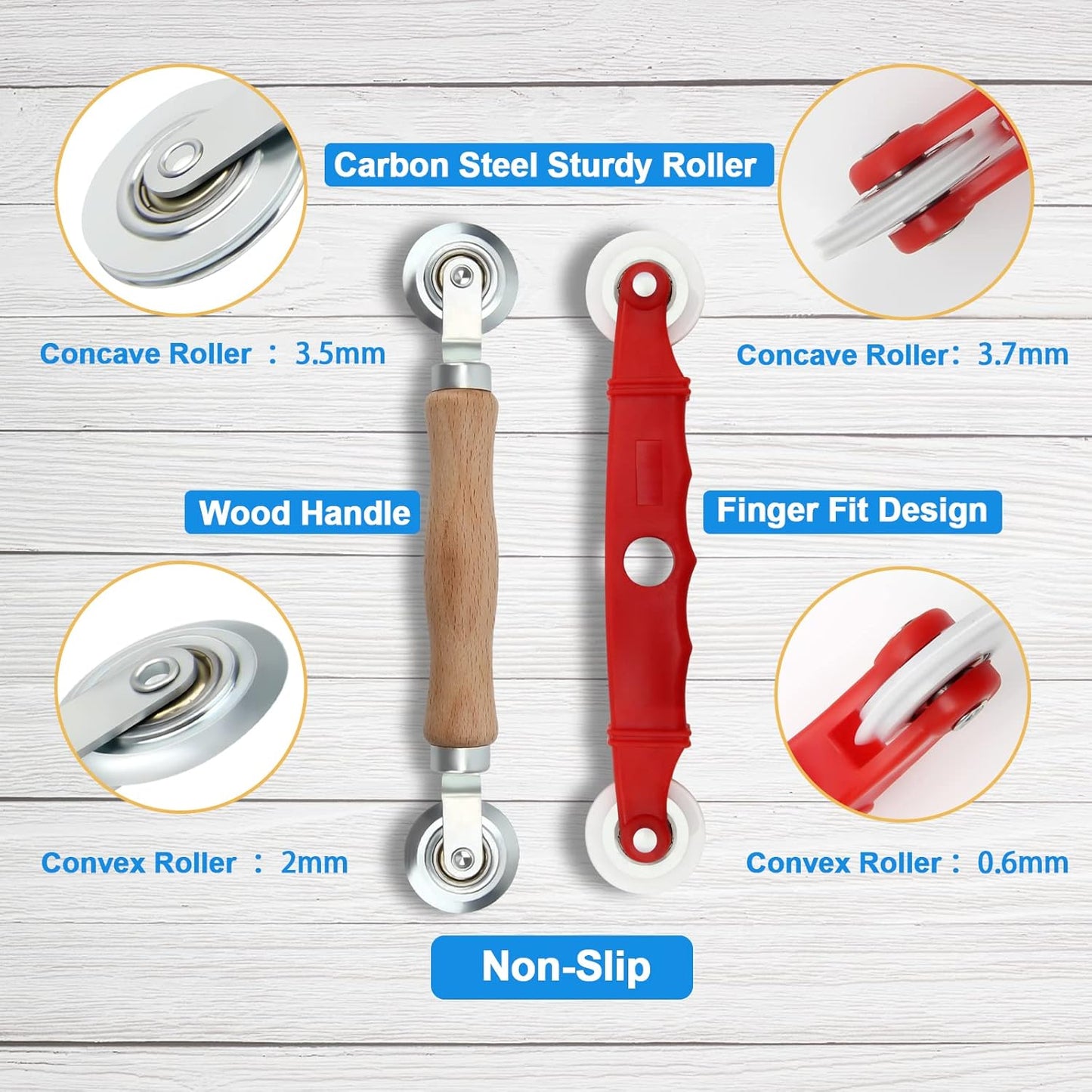 Window Screen Repair Kit Mesh Screen Spline Roller Repair Tools Kit with Screen Installer Clips, Metal and Plastic Spline Fixing Tool Kit for Window Screen