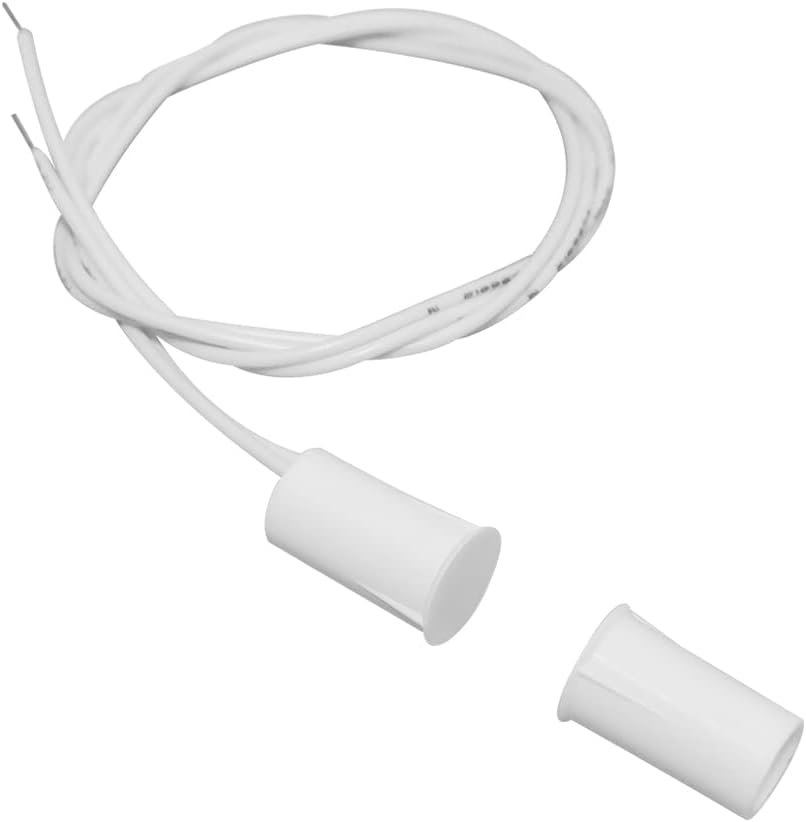 5 Pack Magnetic Contacts Switch Window Door Sensor for Alarm System NC 3/8"
