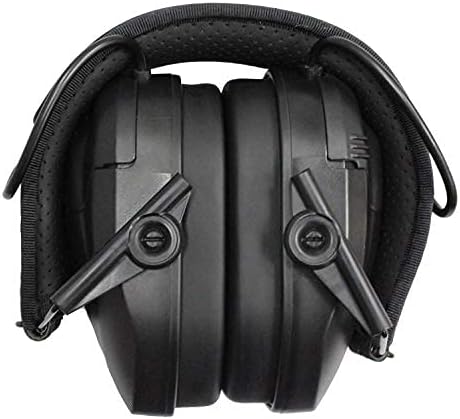 Walker's Razor Slim Ultra Low Profile Compact Design Adjustable Range Shooting Hunting Hearing Protection Electronic Earmuffs