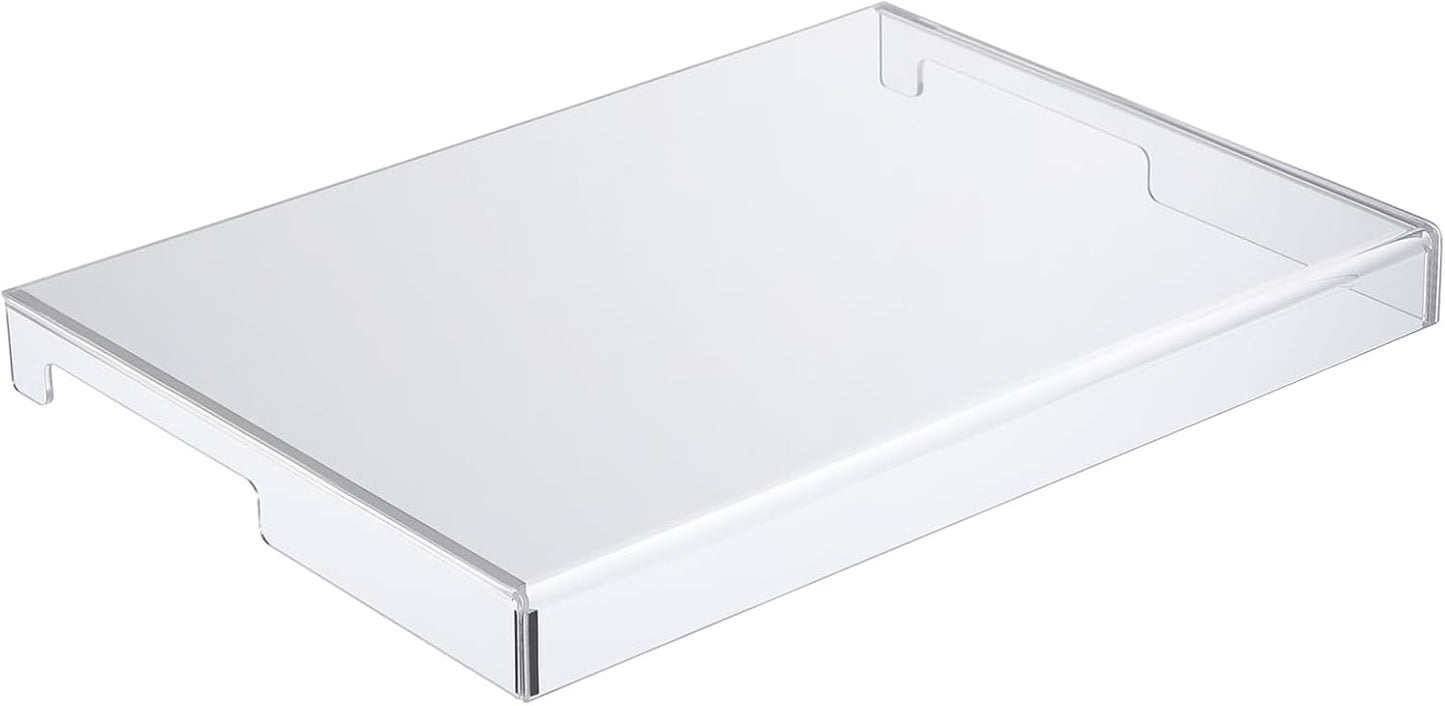 Acrylic Laptop Keyboard Cover : Clear Computer Keyboard Dust Cover for 14 inch Notebook, 13.76X9.82X1.18in