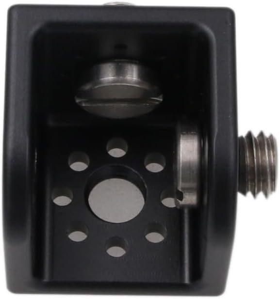 Block 3/8" Thread Bracket Lock Mounting Adapter for ARRI Sony RED Camera Lens Motor Teradek Wireless Black