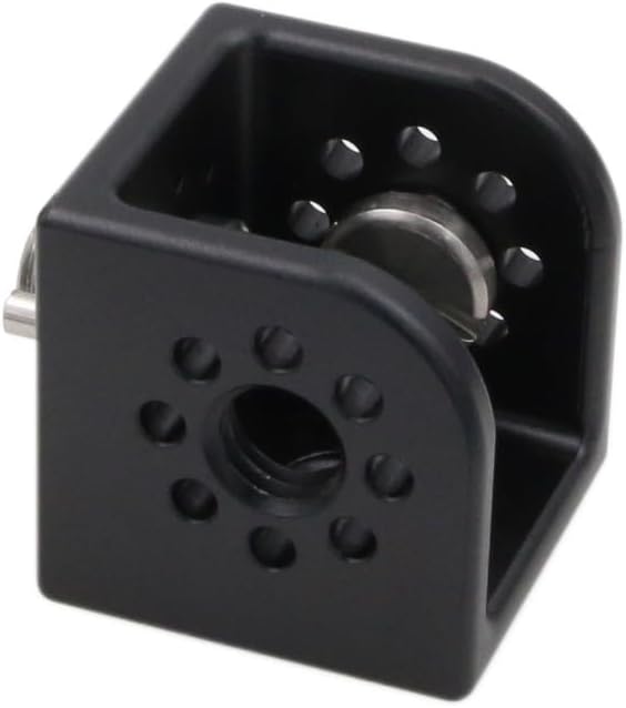 Block 3/8" Thread Bracket Lock Mounting Adapter for ARRI Sony RED Camera Lens Motor Teradek Wireless Black