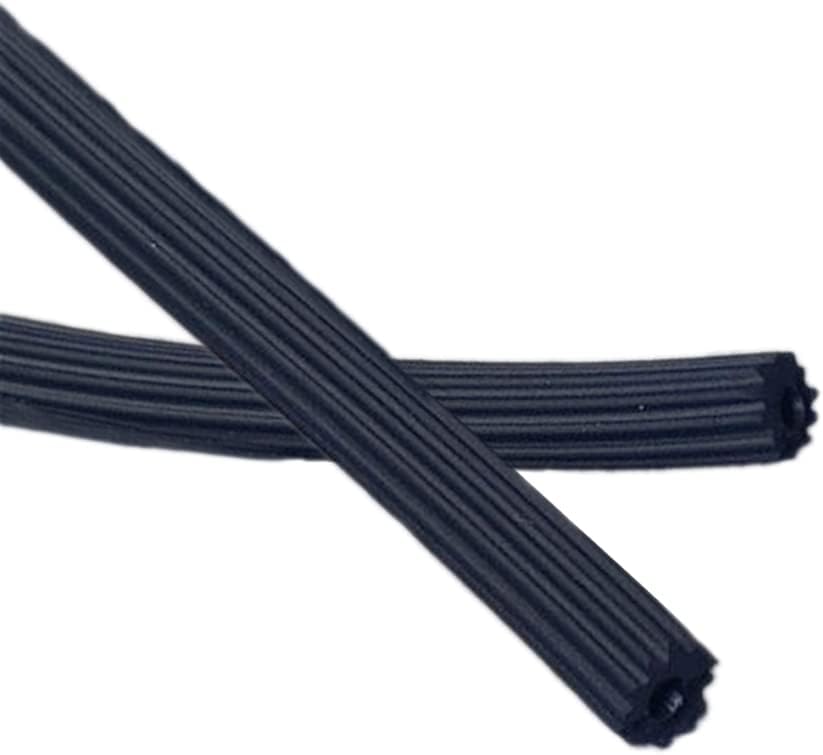 Window Screen Spline, 0.16" x 120ft Screen Retainer Spline for Window Screen Replacement, Black, Tooltriz