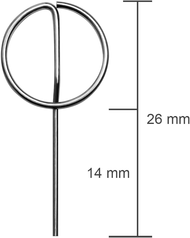 SIM Card Pin,Sim Card Removal Tool - Stainless Steel Sim Tray Ejector Tool for iPhone,Android Smartphones, iPad and Tablets - Pack 10