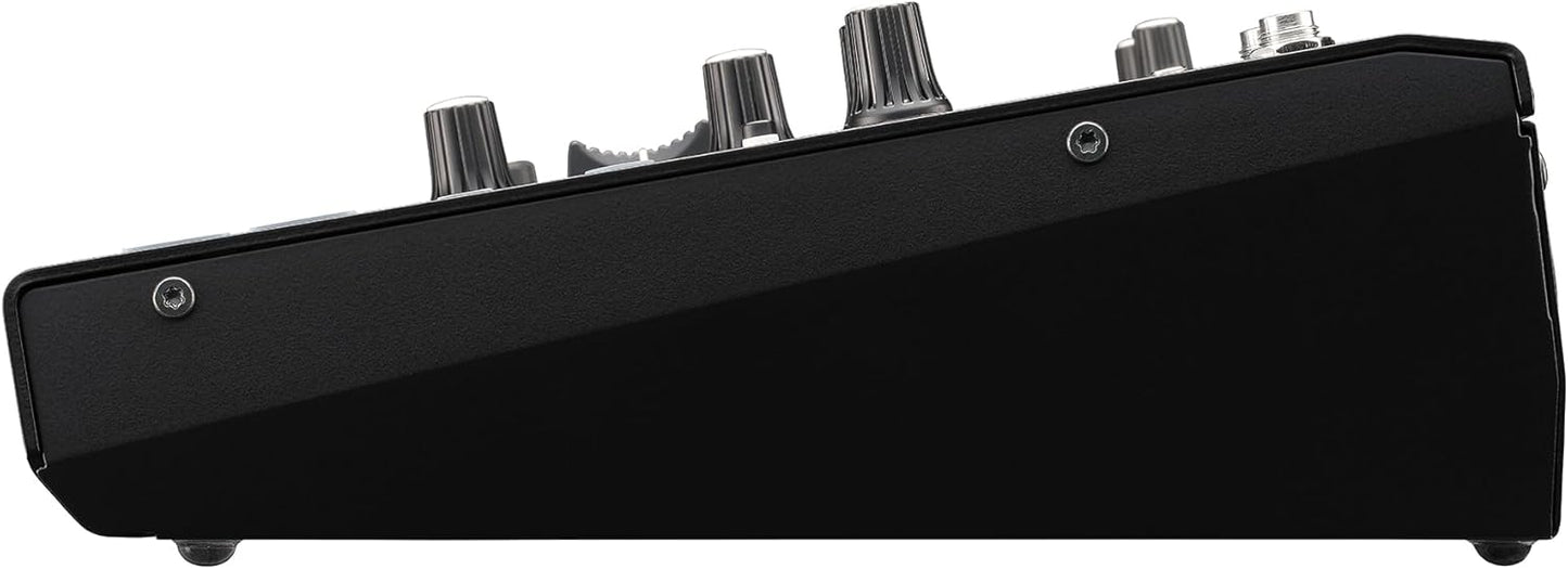 Yamaha AG08 Black 8-Channel Live Streaming Loopback Mixer/USB Interface with Steinberg Software Suite