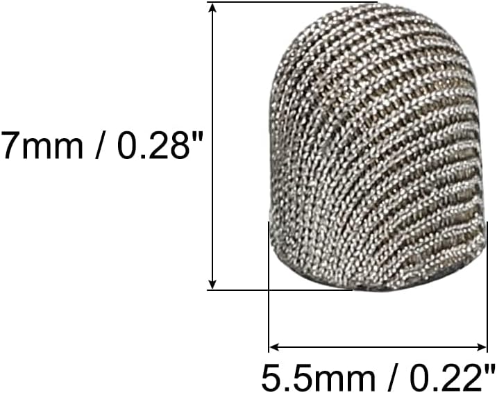 MECCANIXITY 6pcs 5.5mm Stylus Pen Fine Tips Conductive Fiber Capacitive Touch Screen Pens Tip Universal Replacement