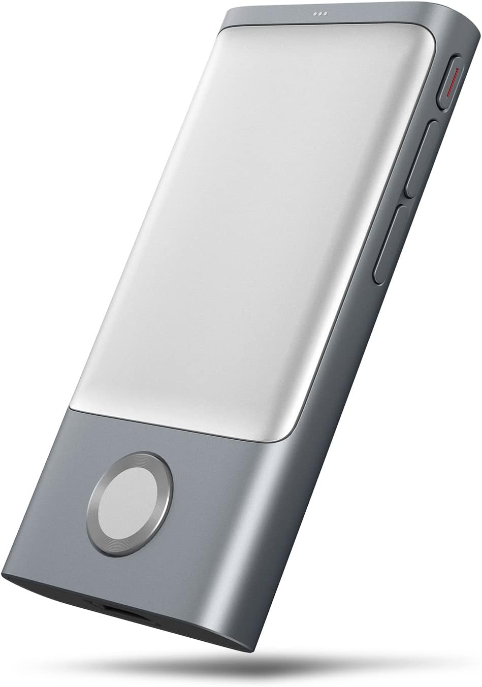 Bluetooth Presentation Clicker Wireless Presenter, Air Mouse with Red Light Presentation Remote for Mac, Windows, iPad OS and Android, Space Gray