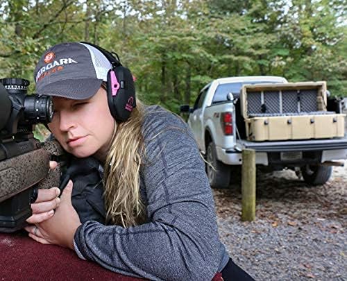 Walker's Razor Slim Ultra Low Profile Compact Design Adjustable Range Shooting Hunting Hearing Protection Electronic Earmuffs