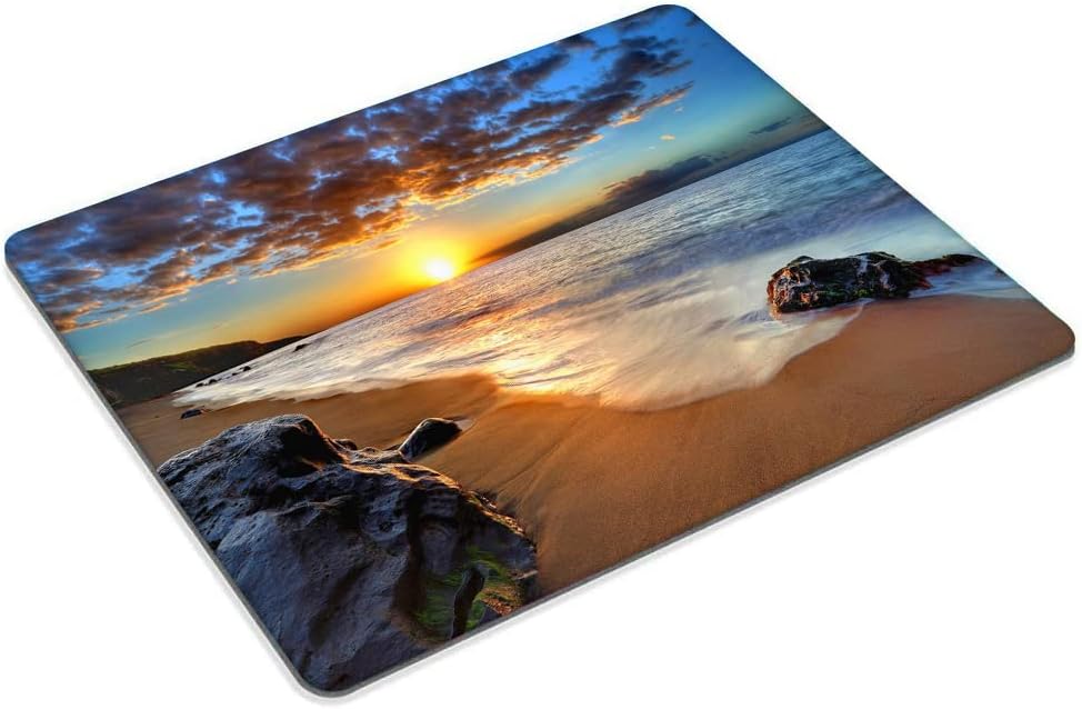 Beach Sunset Mouse pad Customized Mousepad Non-Slip Rubber Base Mouse Pads for Computers Laptop Office Desk Accessories Mouse pad