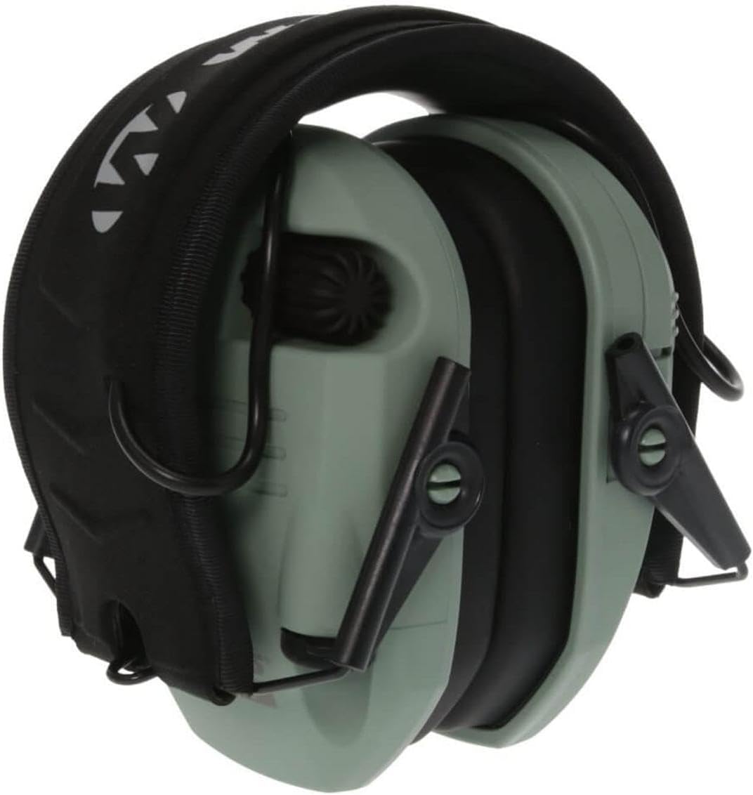 Walker's Razor Slim Ultra Low Profile Compact Design Adjustable Range Shooting Hunting Hearing Protection Electronic Earmuffs