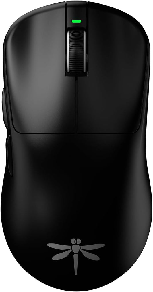 VGN Dragonfly F1 Pro Wireless Gaming Mouse - 49g Ultra-Lightweight, 26K DPI Optical Sensor, 6 Programmable Buttons, 65Hrs Battery, Esports Grade - Classic Black