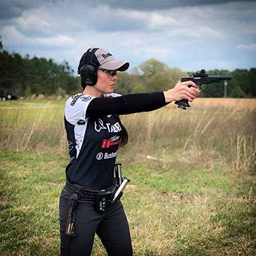 Walker's Razor Slim Ultra Low Profile Compact Design Adjustable Range Shooting Hunting Hearing Protection Electronic Earmuffs