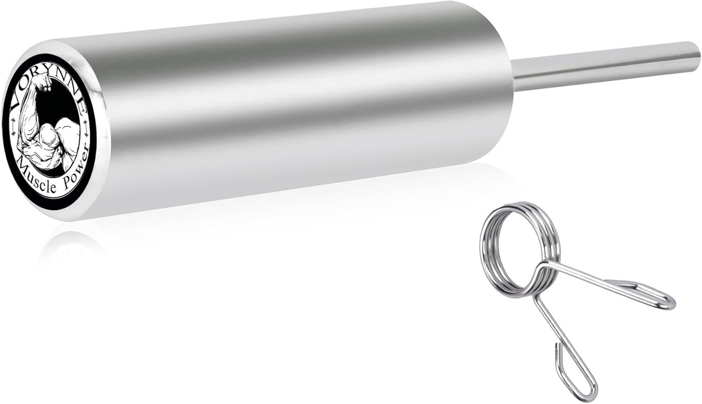 Weight Stack Pin Extender for Gym Cable Machine & Home Gym, Ø10 mm ＆ Ø8 mm, Allowing Additional Olympic Weight Plates, Made of Durable Steel for Secure and Long-Lasting Use