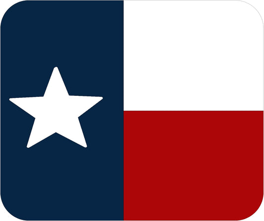 Texas State Flag Mouse Pad Mat Mousepad for Desk Computer Laptop PC Gaming Home or Office Gift for Texan TX (Texas MP56)