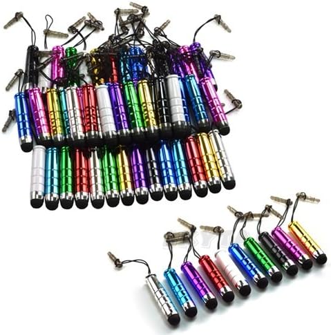 TCD 100 Mini Stylus Pen – Universal Capacitive Touchscreen Stylus with 3.5mm Jack Connector, Compatible with iPad, iPhone, Galaxy, Android Devices, Tablets & More