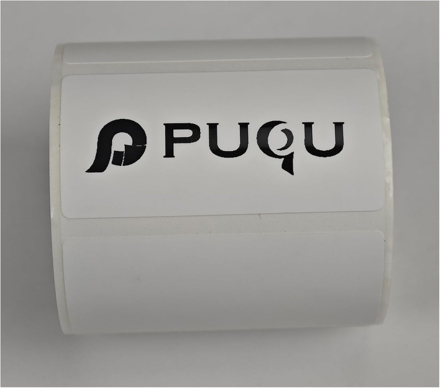 PUQU 30x15mm Direct Thermal Sticker Labels, Self-Adhesive All-Purpose Label Maker Tape, Compatible with AQ Series Label Printer, Refills Standard Laminated Office Labeling, 1 Roll of 400 Labels