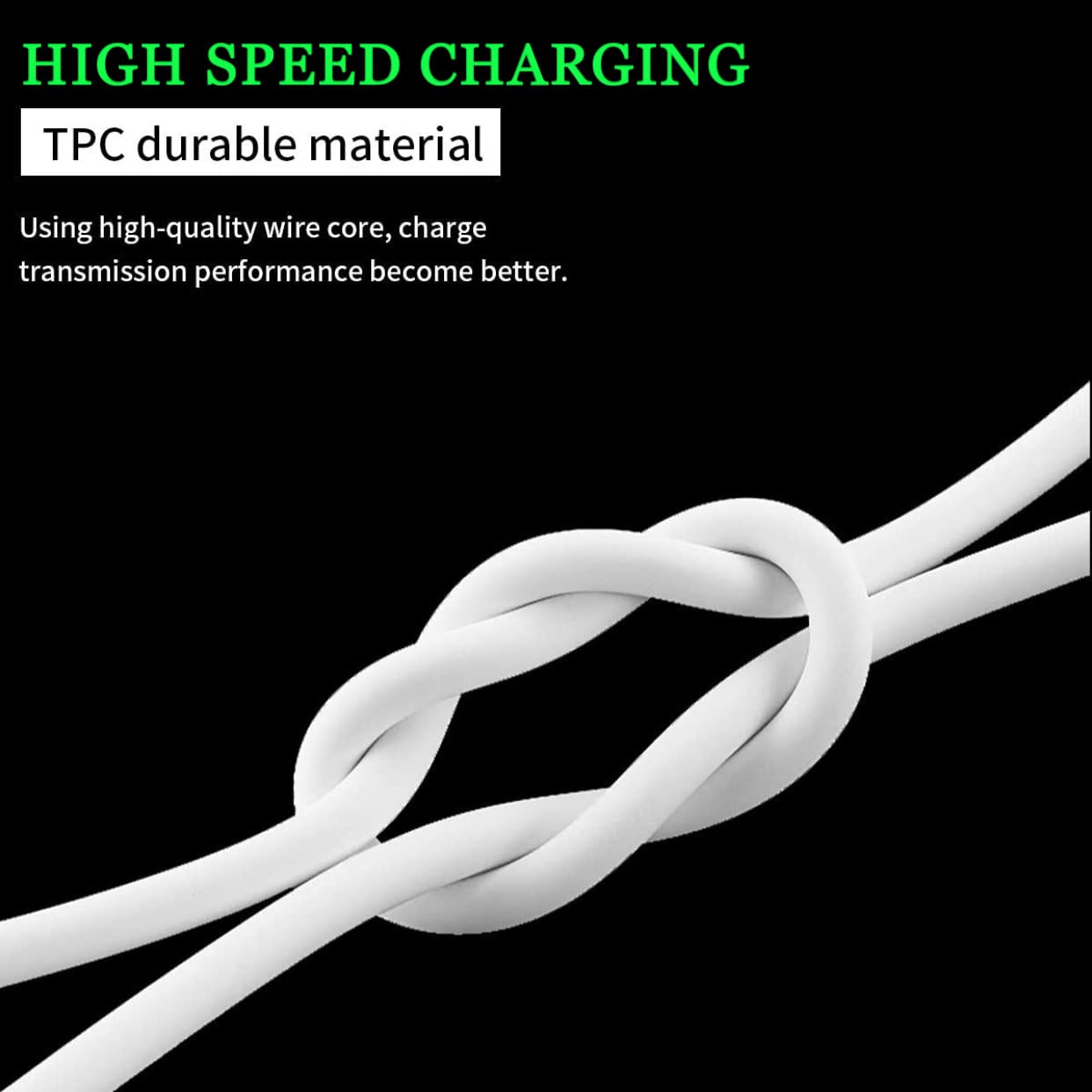 4 in 1 Watch & Phone Charger Cable, Multi Charging Cord, Fast Magnetic Cable USB Type C for Apple Watch, iPhone, Pods, Android & More / 3.3ft
