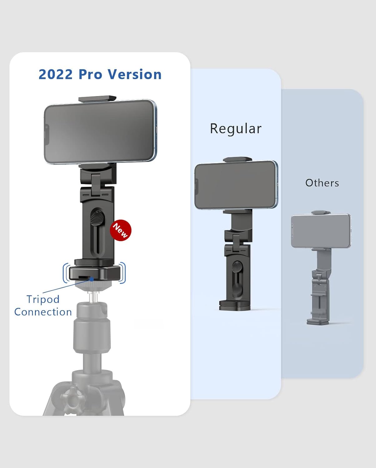 MiiKARE Airplane Travel Essentials Phone Holder, Universal Handsfree Phone Mount for Flying with 360 Degree Rotation, Accessory for Airplane, Travel Must Haves Phone Stand for Desk, Tray Table, Pro