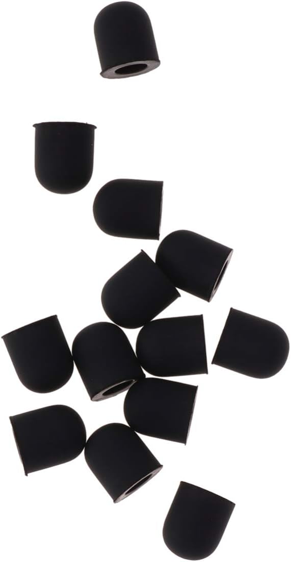 15pcs Pen Tip Case Silicone Stylus Tip Pen Tip Cover Touch Screen Stylus Tip