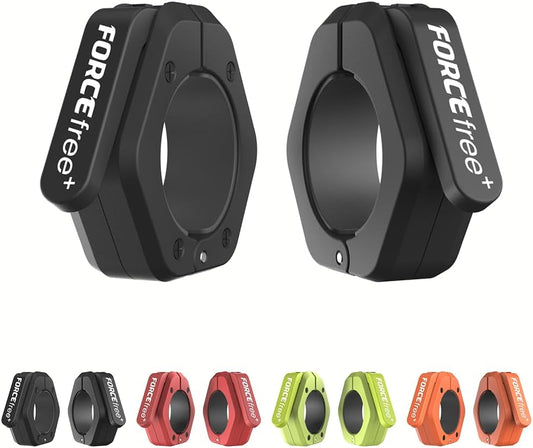 Magnetic Barbell Clamps 2 Inch Olympic – Quick Release Barbell Collars with Anti-Slip TPR Lining | Heavy Duty Weight Clips for Bars for Pro Gym Equipment