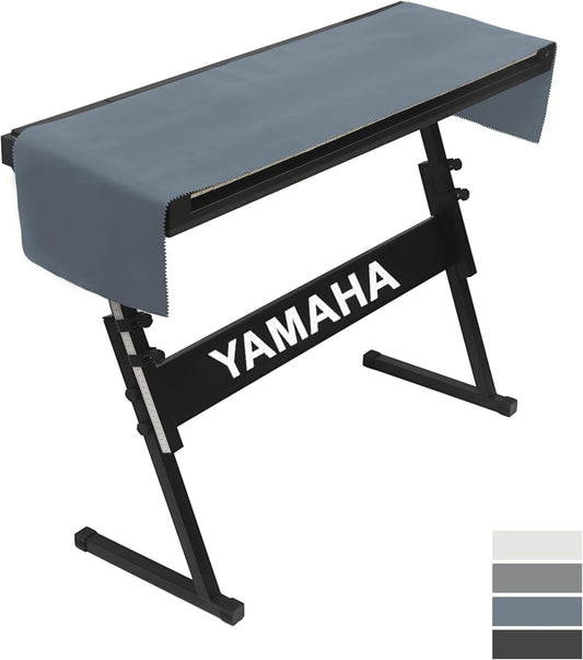 Piano Keyboard Cover 88 Keys,Piano Keyboard Dust Cover,Premium Protection for Electronic Keyboards ,Dirt-Proof, Light Luxury Design-blue