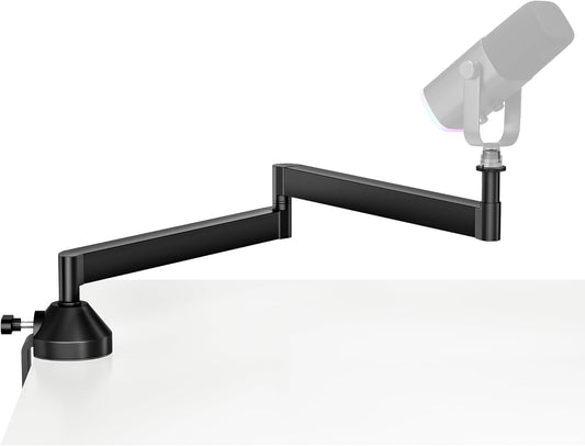 InnoGear Low Profile Mic Arm, 360° Rotatable Microphone Arm Stand Foldable Desk Mic Boom Arm for Fifine AM8 K669B Blue Yeti HyperX QuadCast SoloCast AT2020 and Other Mics