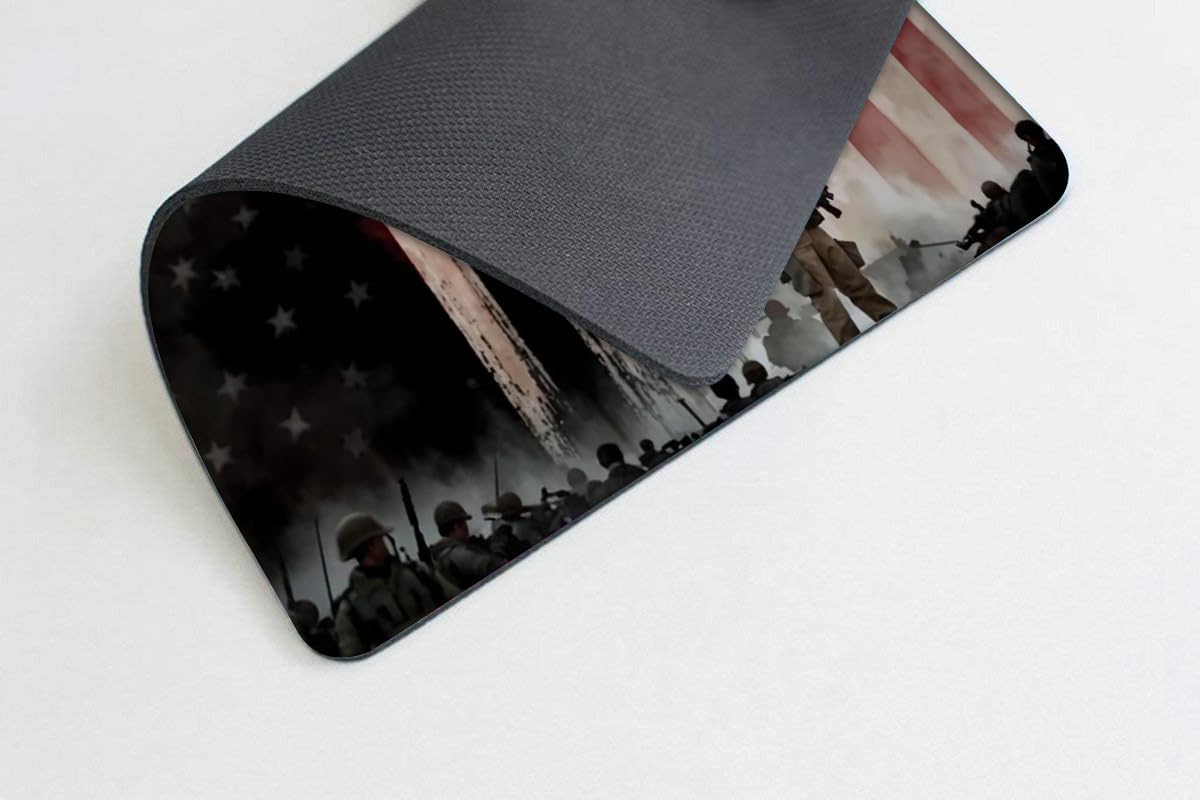Sunshine Warrior Flag Mouse pad Customized Mousepad Non-Slip Rubber Base Mouse Pads for Computers Laptop Office Desk Accessories Mouse pad