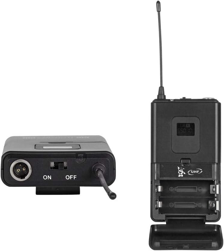 WENWEN Wireless Microphone System UHF 8 Channel 8 Lavalier Bodypacks 8 Lapel Mic 8 Headsets for Karaoke System Church Speaking Conference Wedding Party 3 Year Warranty