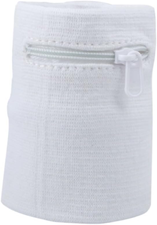 Suddora Zipper Wrist Pouch - Sweatband/Wristband Wallet for Keys, ID, Cards, Cash