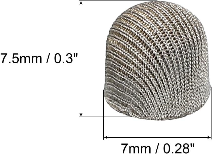 MECCANIXITY 12pcs 7mm Stylus Pen Fine Tips Conductive Fiber Capacitive Touch Screen Pens Tip Universal Replacement