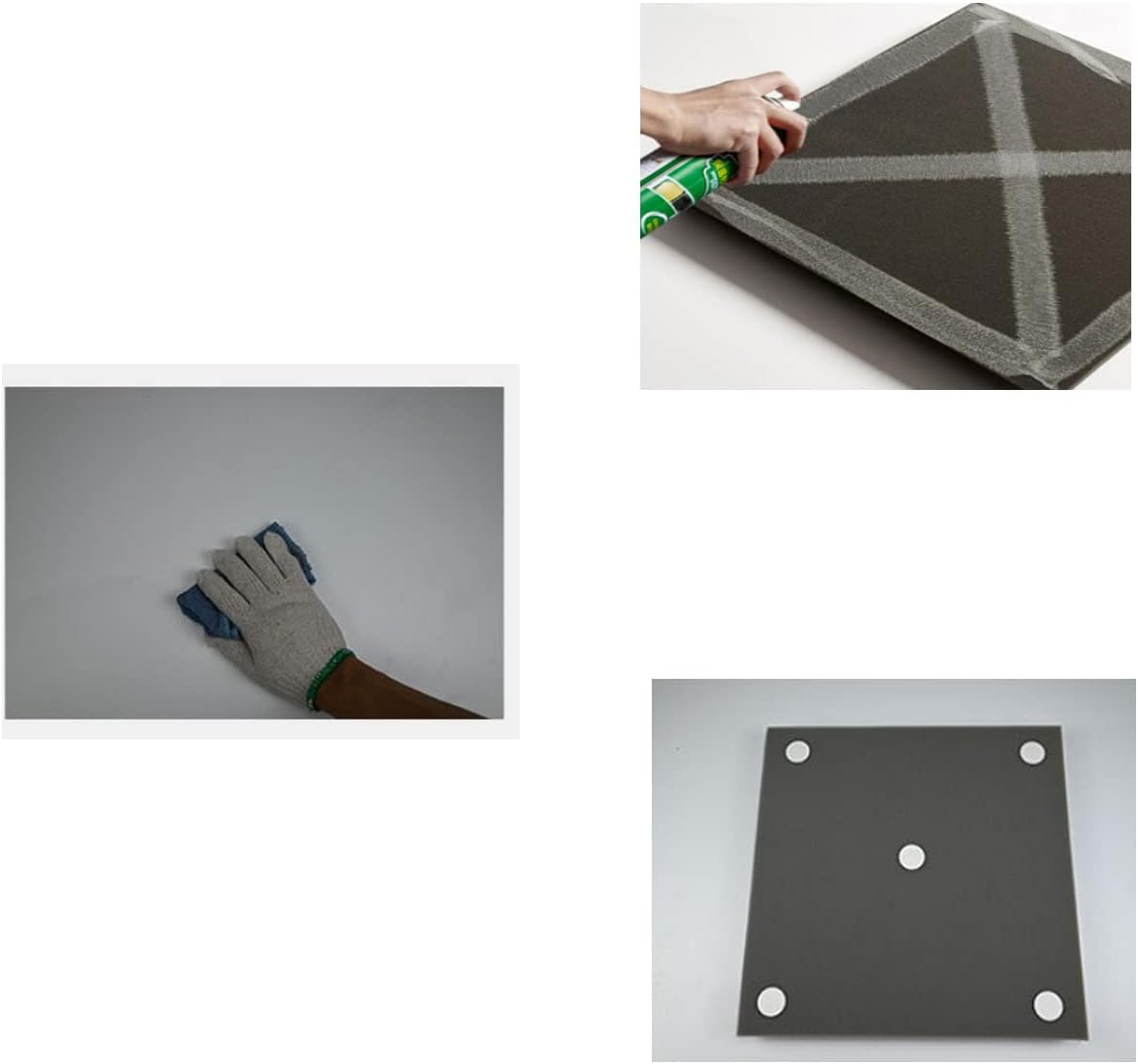 96 PACK Medium Sale Acoustic Foam Soundproof foam (Black/burgundy)