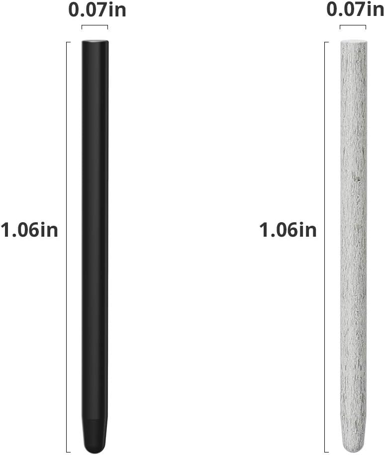 XENCELABS, 10 Pack Replacement Nibs, Contains 5 Standard Nibs, 5 Felt Nibs Tips. Compatible: Xencelabs Pen Tablet Bundle, Bundle SE, Medium Standard, Small Standard